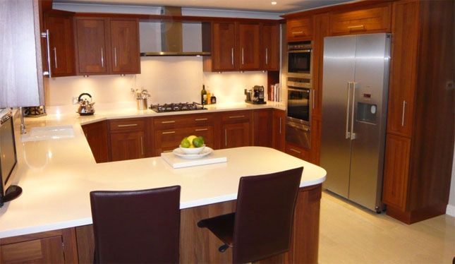 g shaped kitchen interior chennai